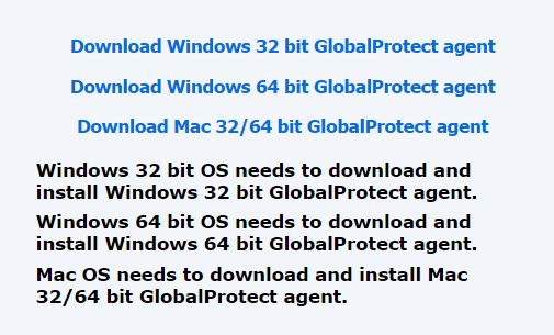 globalprotect vpn client 64 bit download